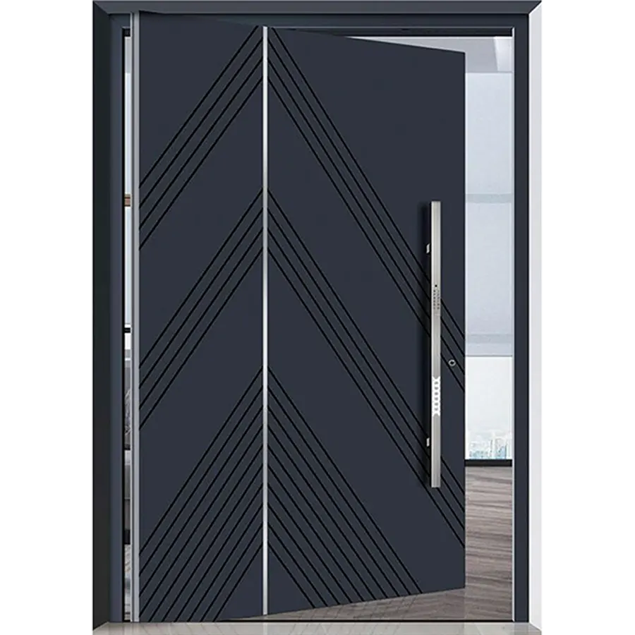 Puerta pivotante