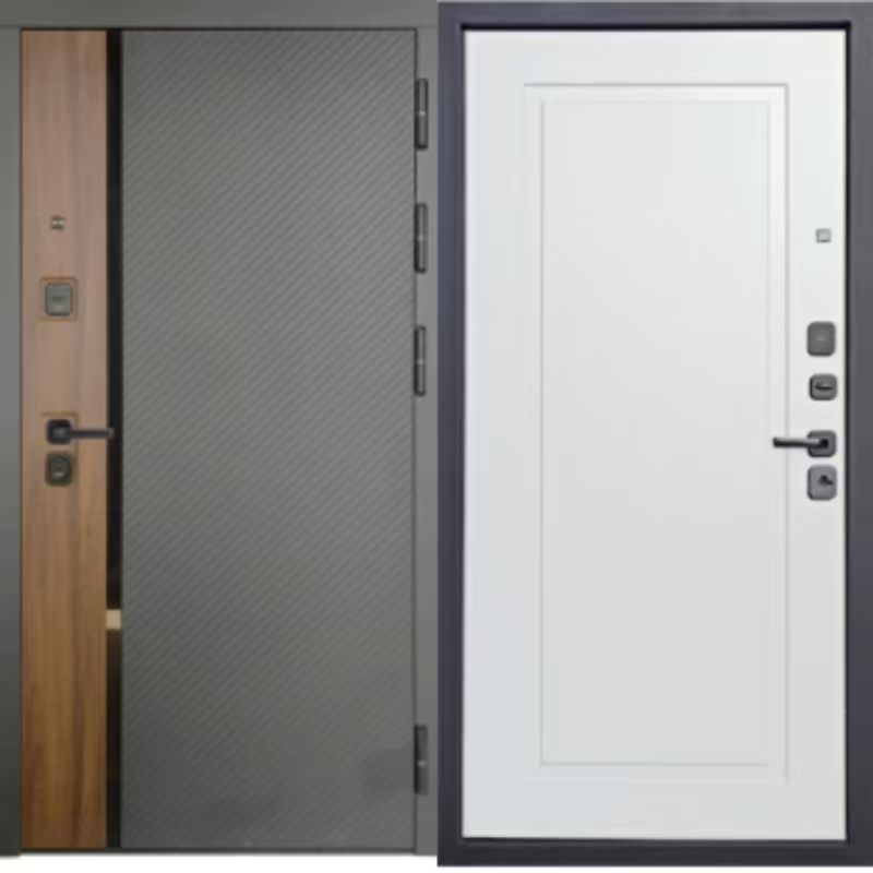 Puerta de MDF laminada de PVC de doble cara