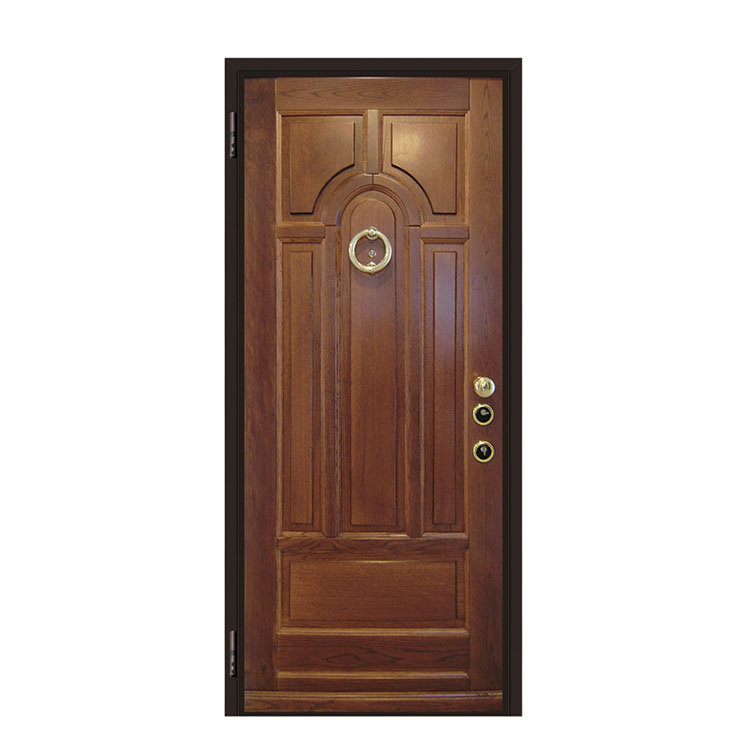 Hogar Italia empalme puerta de madera de acero