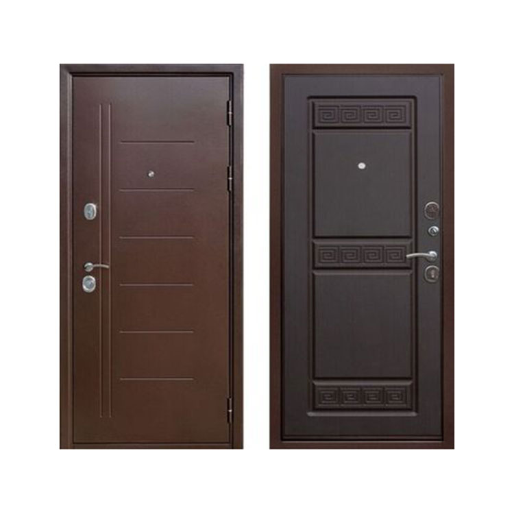 Puerta de seguridad de puerta de madera rusa