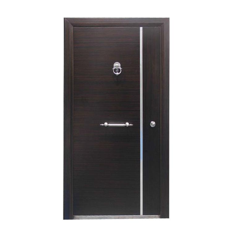 Puerta de seguridad de acero blindada de acero de la casa de madera del estilo de Turquía