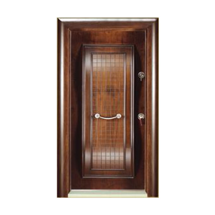 Puerta de madera turca Puerta de entrada exterior