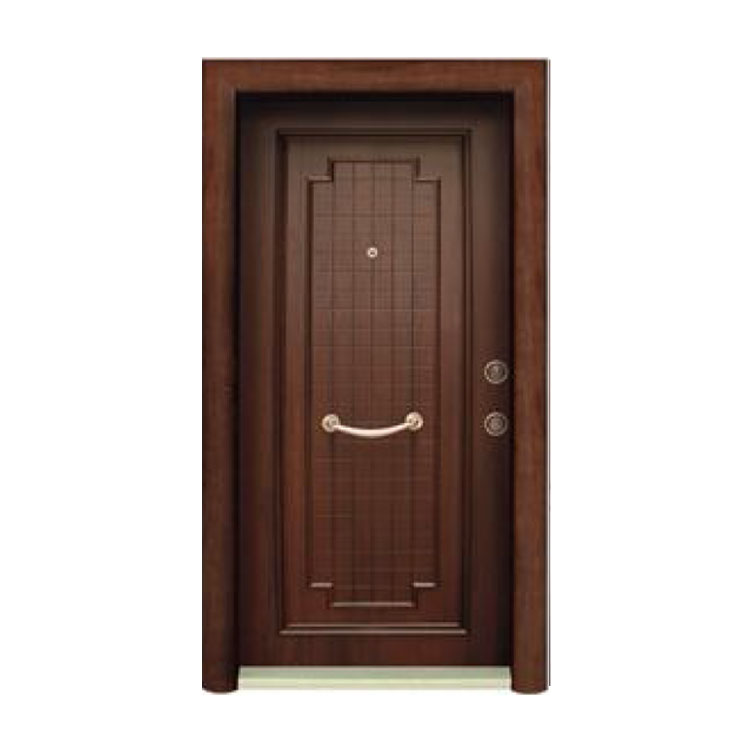 Frente externo de puerta de acero turco