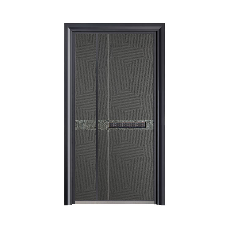 Puerta frontal externa de aluminio para tanque