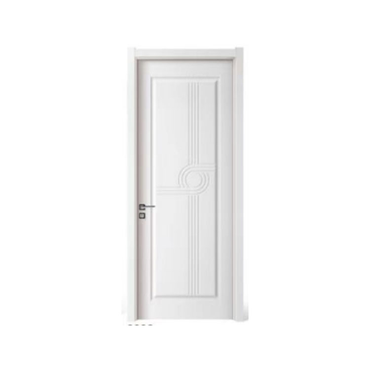 Puerta interior impermeable de madera maciza para dormitorio
